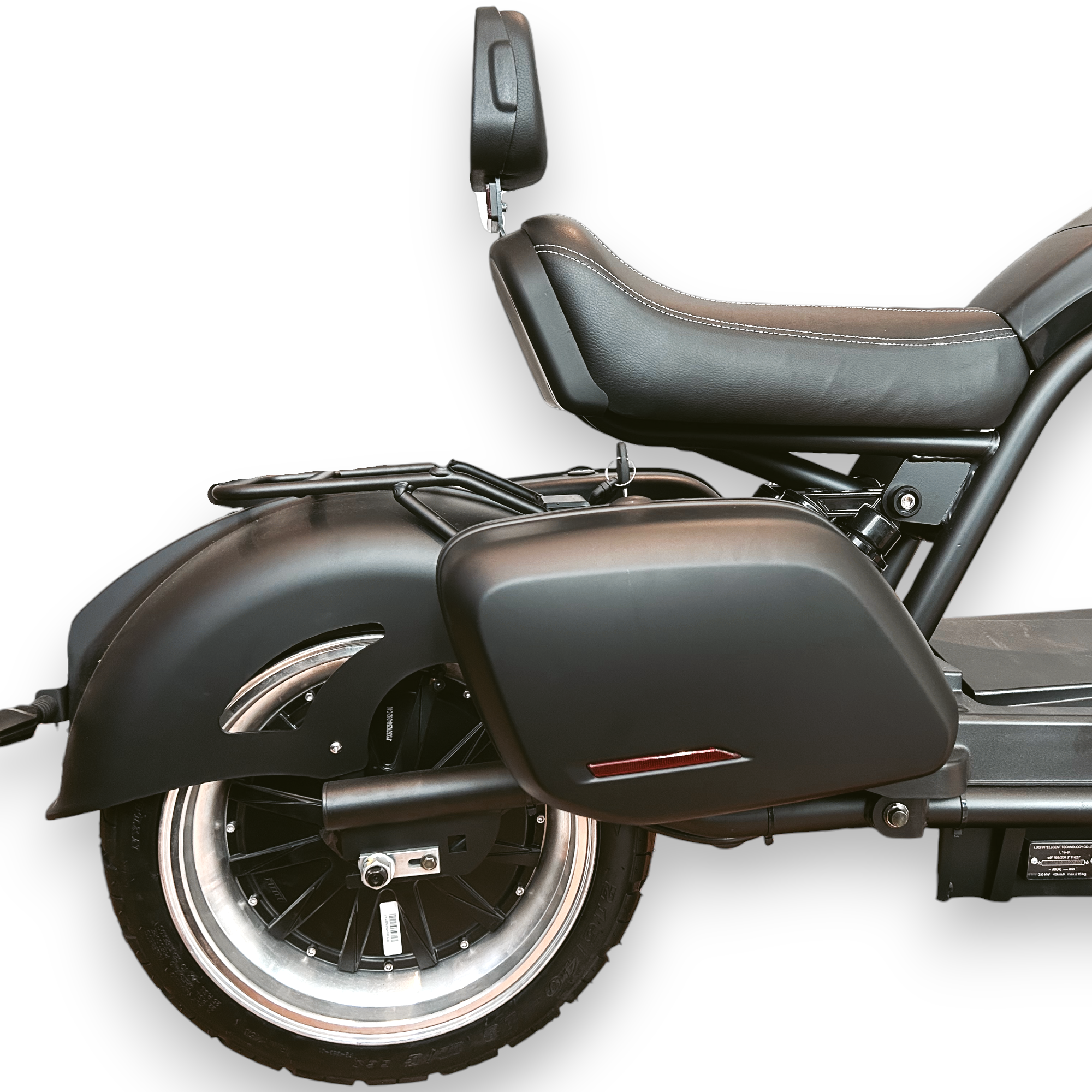 Gepäckträger Star-Biker Chopper 6.0s (Luqi HL 6.0) – Heckträger mit Seitenkoffern