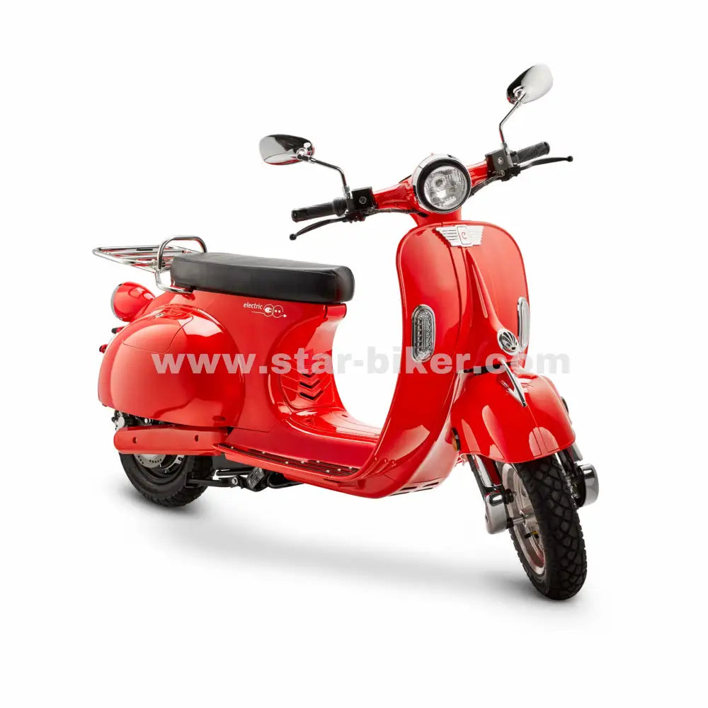 LED-Rücklicht des Shelwy Italian im klassischen Vespa-Stil – moderne Technik trifft Retro-Look