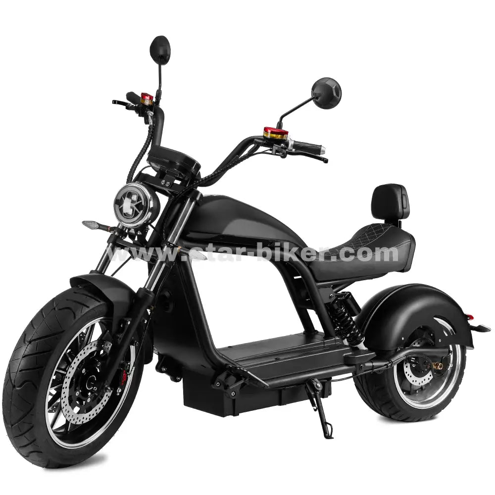 Star-Biker Chopper 6.0s in Shadow Black – sportlicher E-Chopper mit tiefschwarzer Lackierung und kraftvollem Design