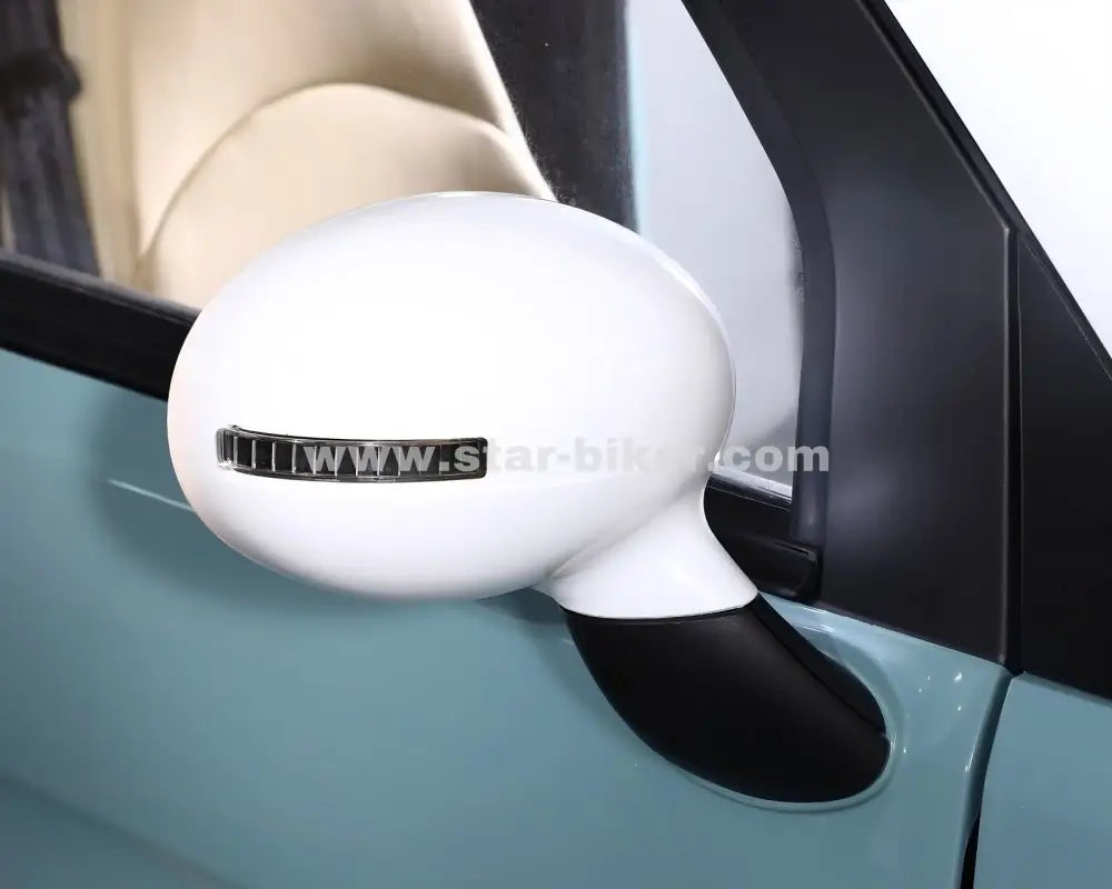 Aussenspiegel mit integriertem LED-Blinker am Star-Biker Kabinenroller 3.0 Li