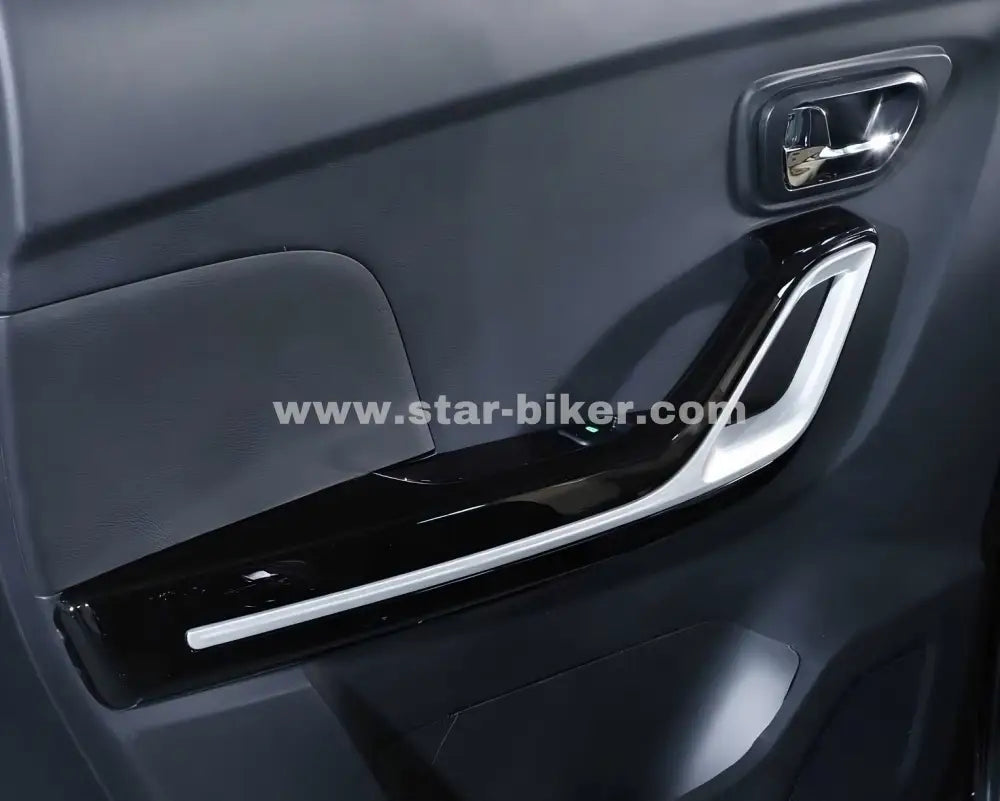 Innenansicht des Star-Biker Kabinenroller 3.0 Li mit Türgriff und elektrischen Fensterhebern