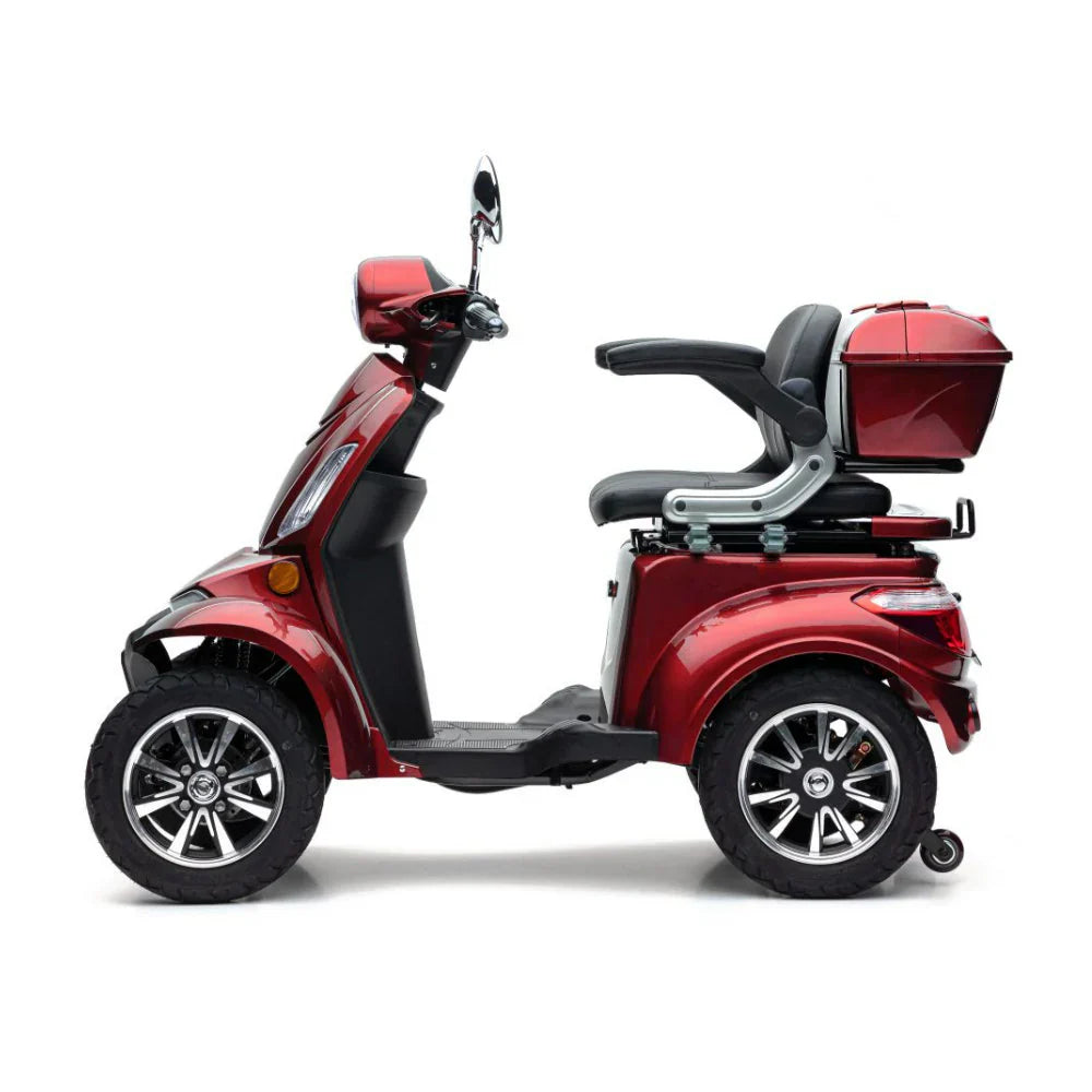 Star-Biker Elektromobil mit 25 km/h – komfortables Seniorenmobil mit LED-Beleuchtung, Federung und praktischem Korb, ideal für alltägliche Fahrten ohne Führerschein.