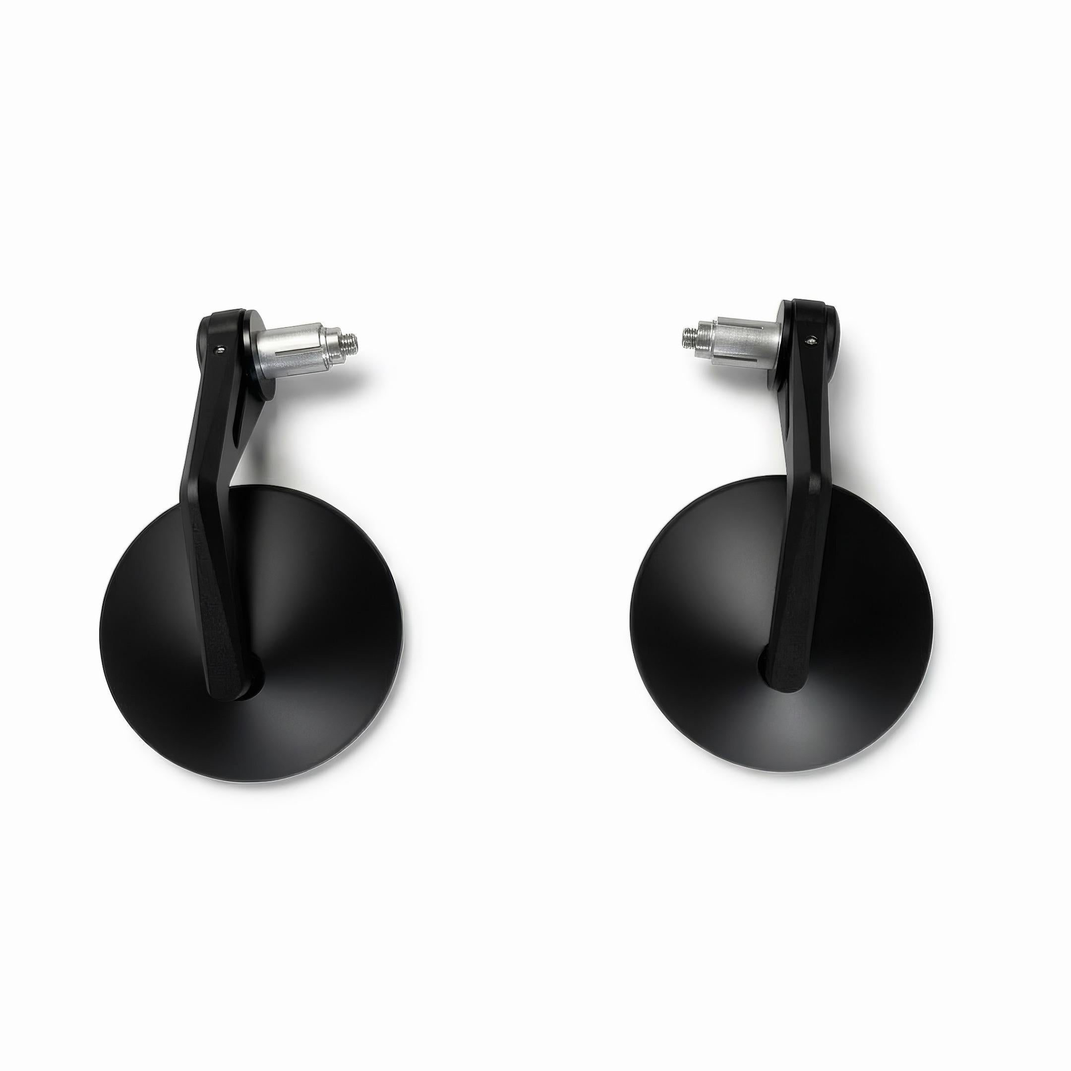 E-Chopper Spiegel Set schwarz Bar End Spiegel Elektroroller Zubehör