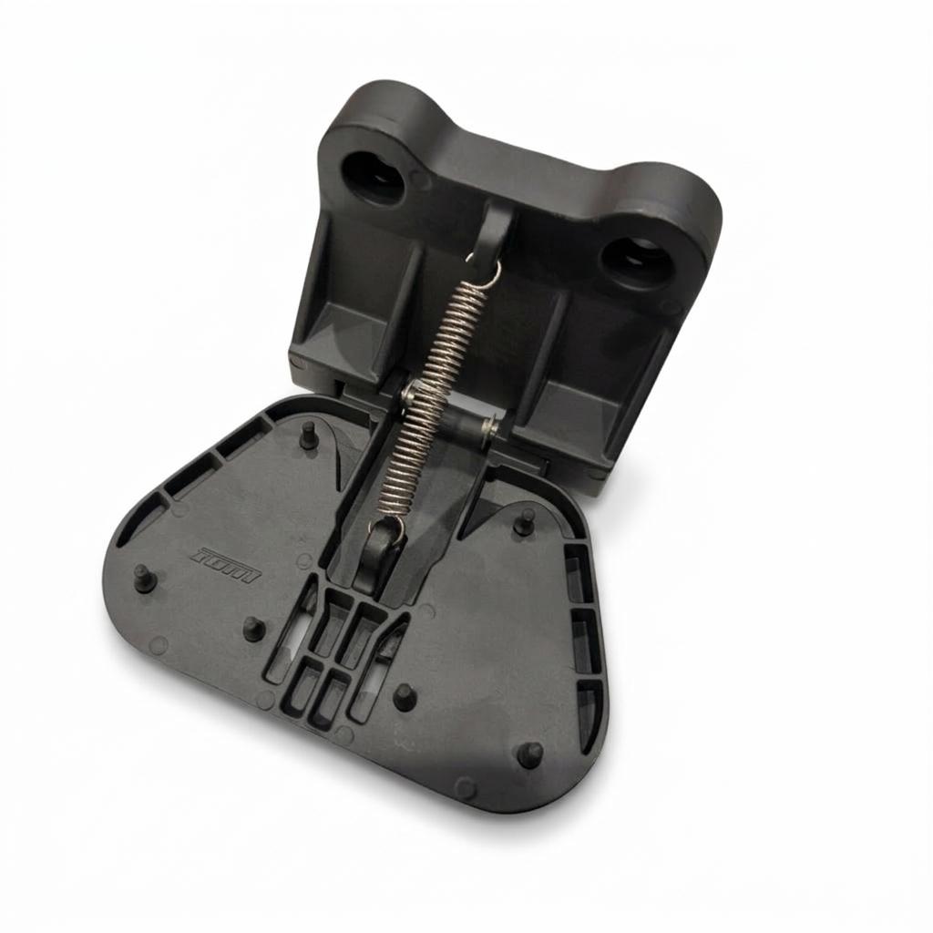 Fußrasten Set für Star-Biker Chopper Premium – Klappbare Fahrer-Fußrasten mit Federmechanismus