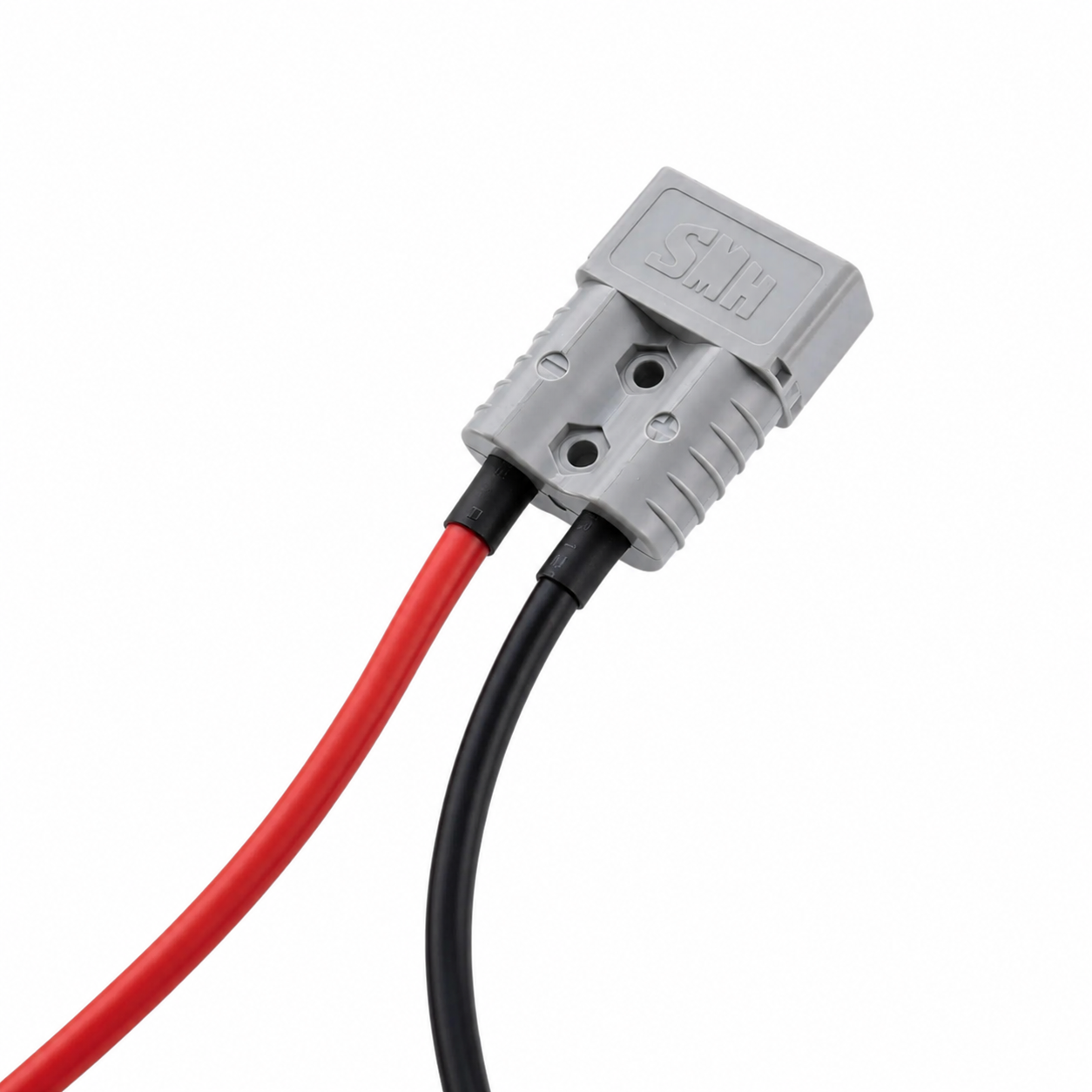 Anderson-Style Hochstromstecker des Star-Biker E-Chopper Stromkabels – Detailansicht der Steckkontakte