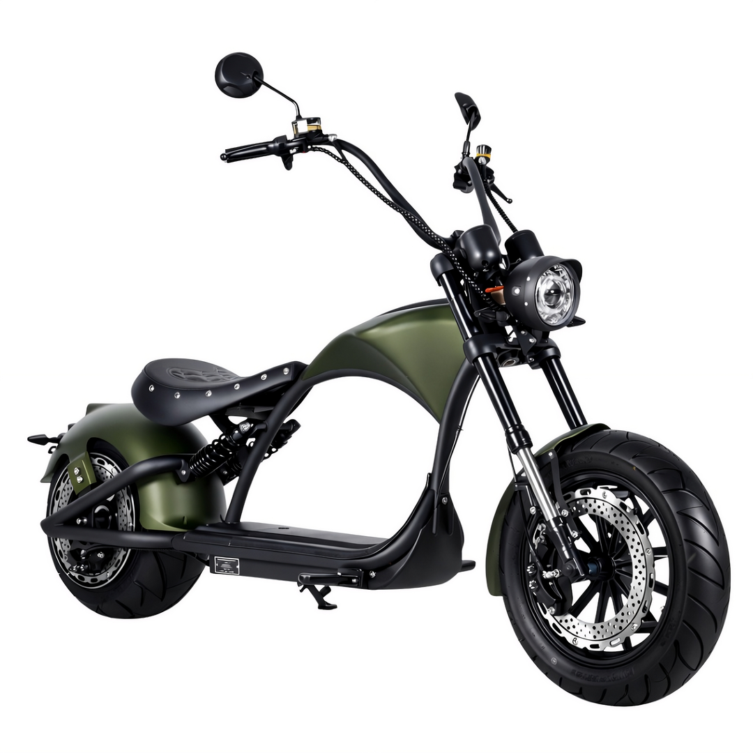 Star-Biker Chopper M1P Basic – Mangosteen M1P E-Chopper 45 km/h