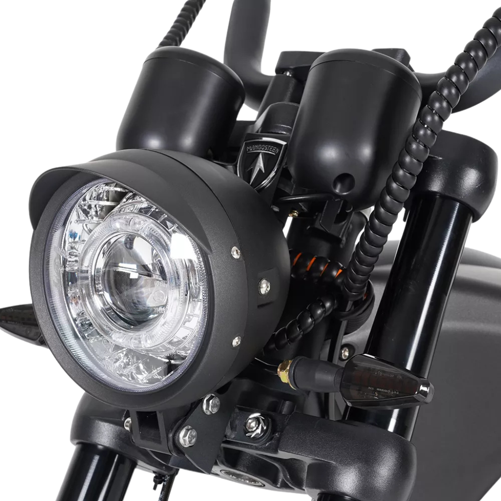 LED Scheinwerfer Star-Biker Chopper M1P Outlaw elektrischer Chopper Beleuchtung