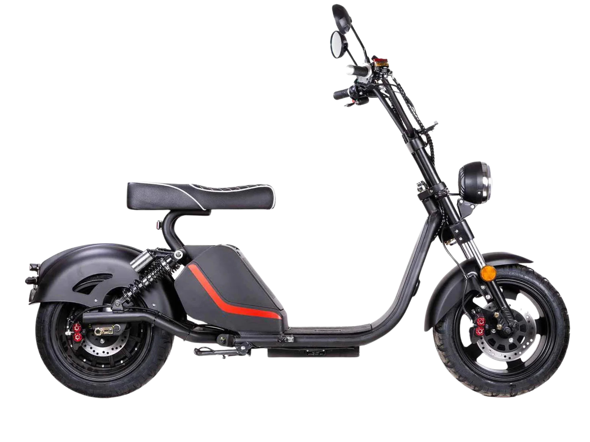 Star-Biker Cruiser 3.0s Fatboy - transparenter Hintergrund, Seitenansicht