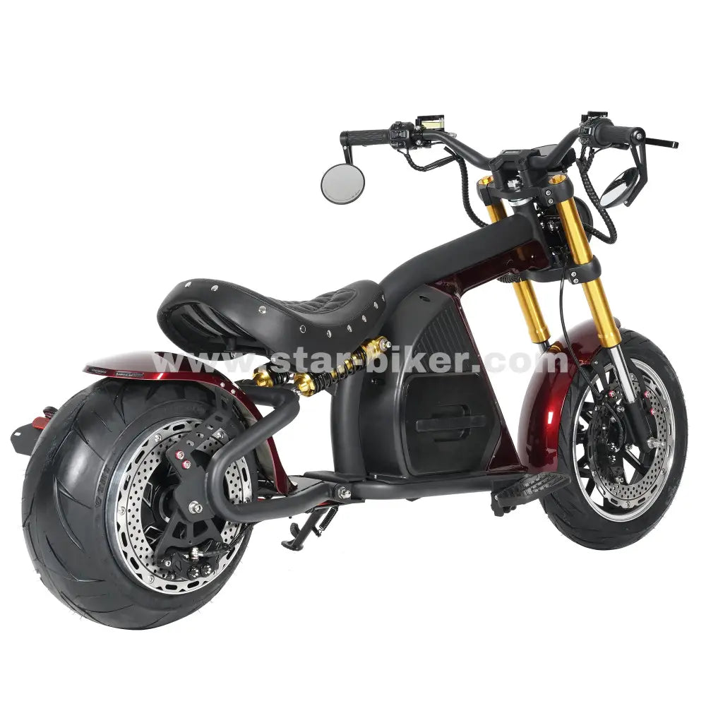 E-Roller E-Chopper Star-Biker Chopper Custom (Mangosteen M8S)  – Elektroroller mit 45 km/h & Straßenzulassung jetzt kaufen