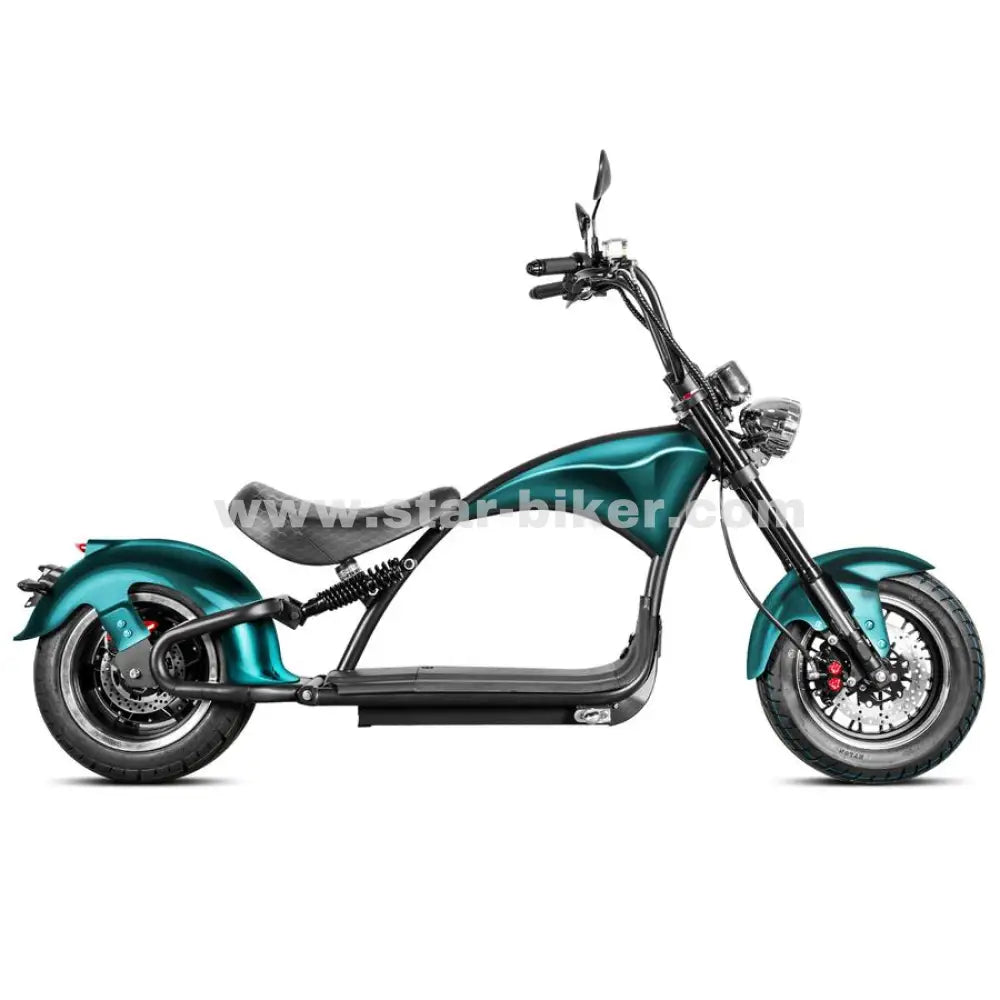 E-Roller E-Chopper Star-Biker Chopper M1P (Mangosteen M1 M1P oder Futura X9)  – Elektroroller mit 45 km/h & Straßenzulassung jetzt kaufen