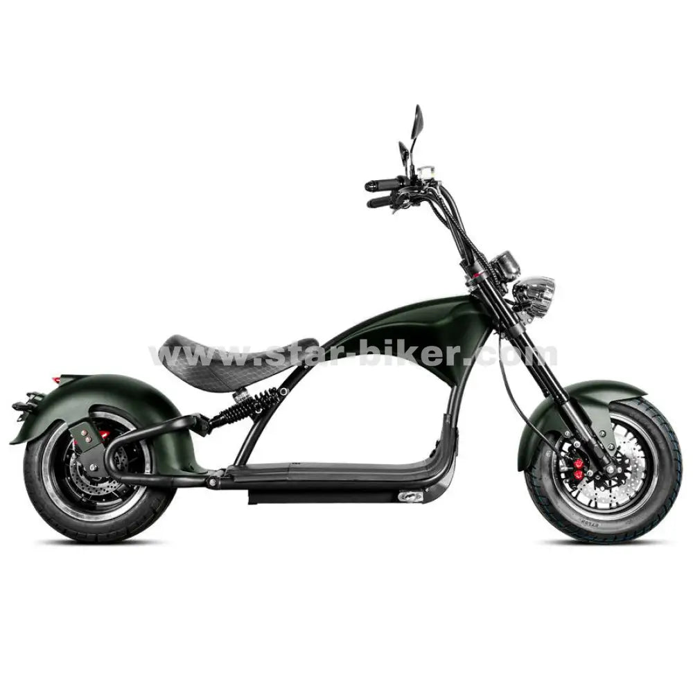 E-Roller E-Chopper Star-Biker Chopper M1P (Mangosteen M1 M1P oder Futura X9)  – Elektroroller mit 45 km/h & Straßenzulassung jetzt kaufen