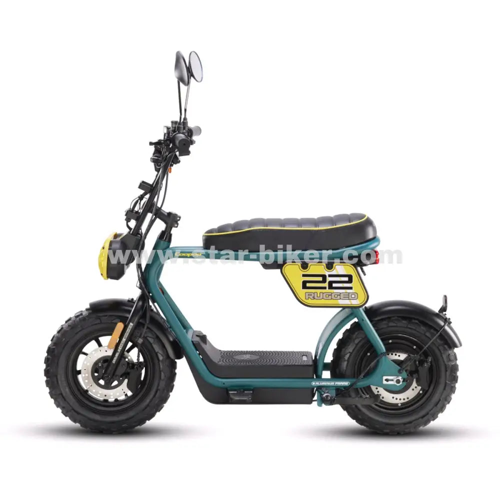 E-Roller & E-Scooter - Star-Biker Monkey (Coopop Rugged) – Elektroroller mit 45 km/h & Straßenzulassung jetzt kaufen