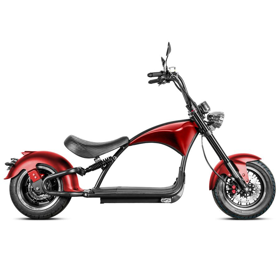 Star-Biker Chopper M1P Classic, E-Chopper mit Fat-Tire-Bereifung und Einzelsitz
