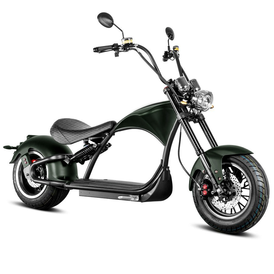 Star-Biker Chopper M1P Classic, E-Chopper mit Fat-Tire-Bereifung und Einzelsitz