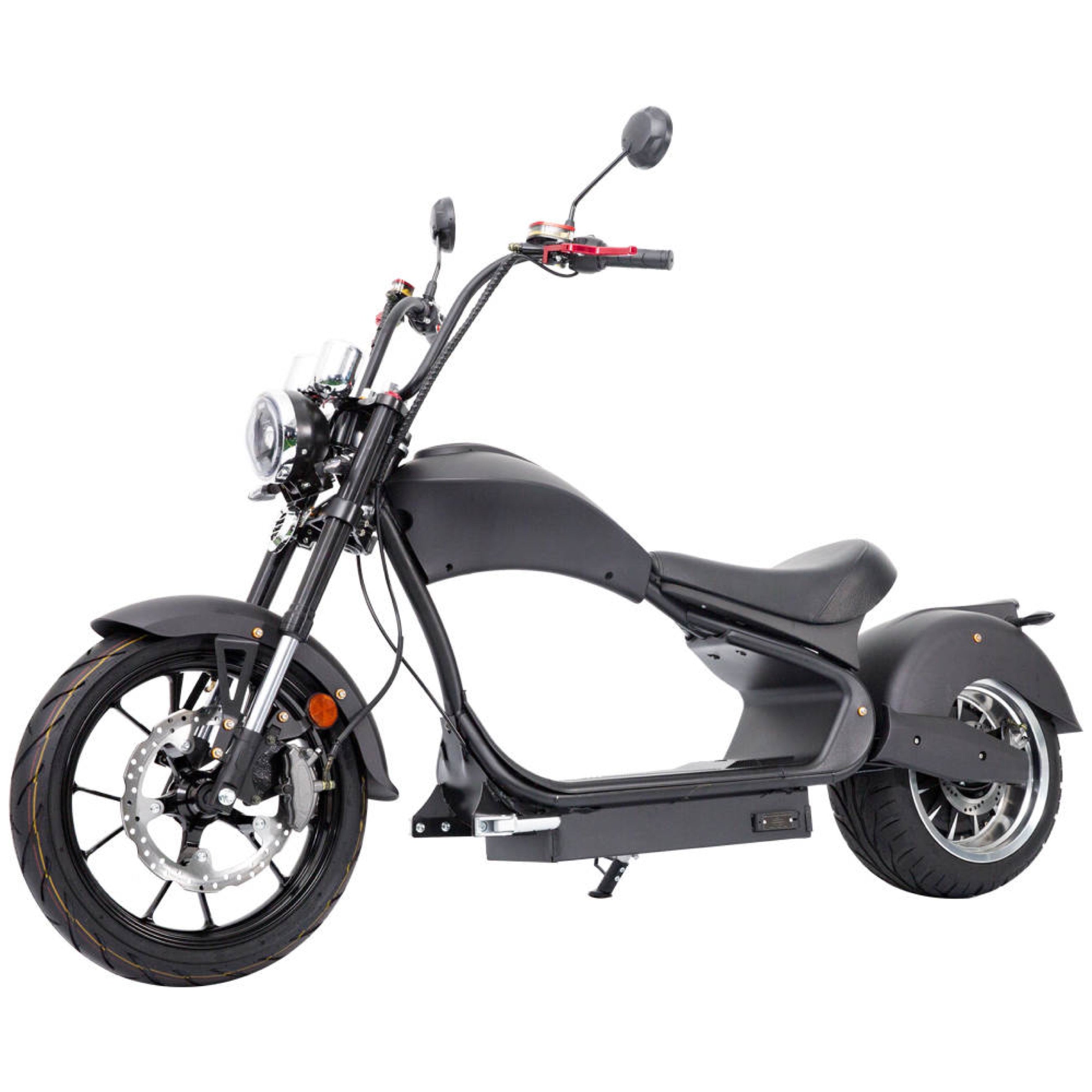 Star-Biker Chopper SB3, E-Chopper mit breiter Frontverkleidung und Fat-Tire-Bereifung