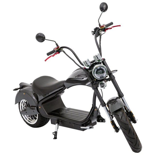 Star-Biker Chopper SB3, E-Chopper mit breiter Frontverkleidung und Fat-Tire-Bereifung