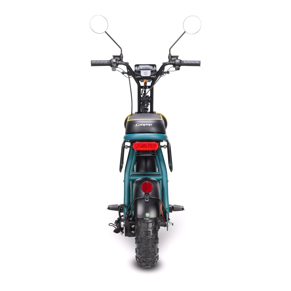 Star-Biker Monkey Offroad, kompakter E-Scooter mit Stollenreifen und durchgehendem Trittbrett